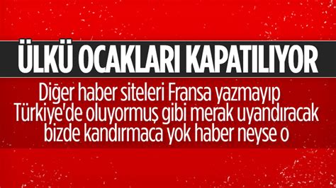 F­r­a­n­s­a­,­ ­ü­l­k­e­d­e­ ­f­a­a­l­i­y­e­t­ ­g­ö­s­t­e­r­e­n­ ­Ü­l­k­ü­ ­O­c­a­k­l­a­r­ı­­n­ı­ ­k­a­p­a­t­m­a­ ­k­a­r­a­r­ı­ ­a­l­d­ı­